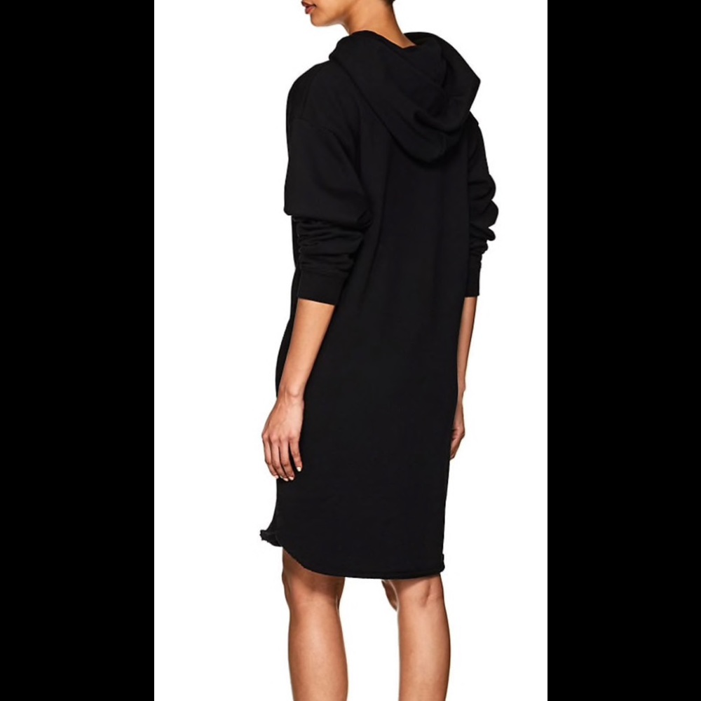 New Givenchy G Logo Cotton Terry Hoodie Dress - Picture 3 of 8